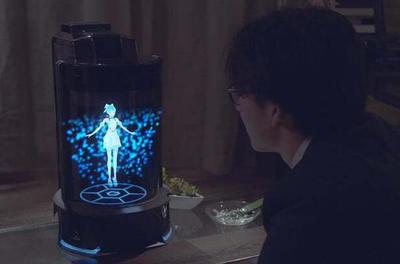 虚拟娇妻进万家 日本动漫科技为单身男性打造居家办公新伴侣